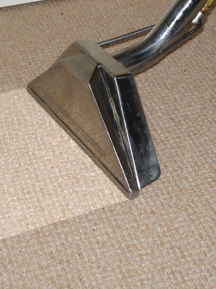 Dramatically Cleaning a Carpet